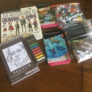 AWESOME 100+ Piece High Quality Art Supply Bundle